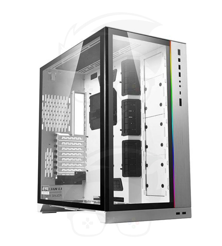 Lian Li PC-O11D-ROG XL GAMING SILVER / WHITE / BLACK Lian Li PC-O11D-ROG XL GAMING SILVER / WHITE / BLACK